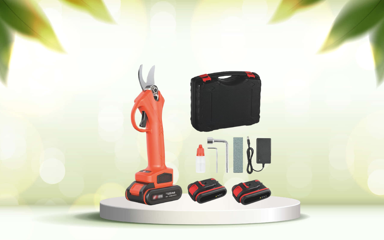Scopri le forbici elettriche da potatura: taglio facile e preciso senza sforzo
