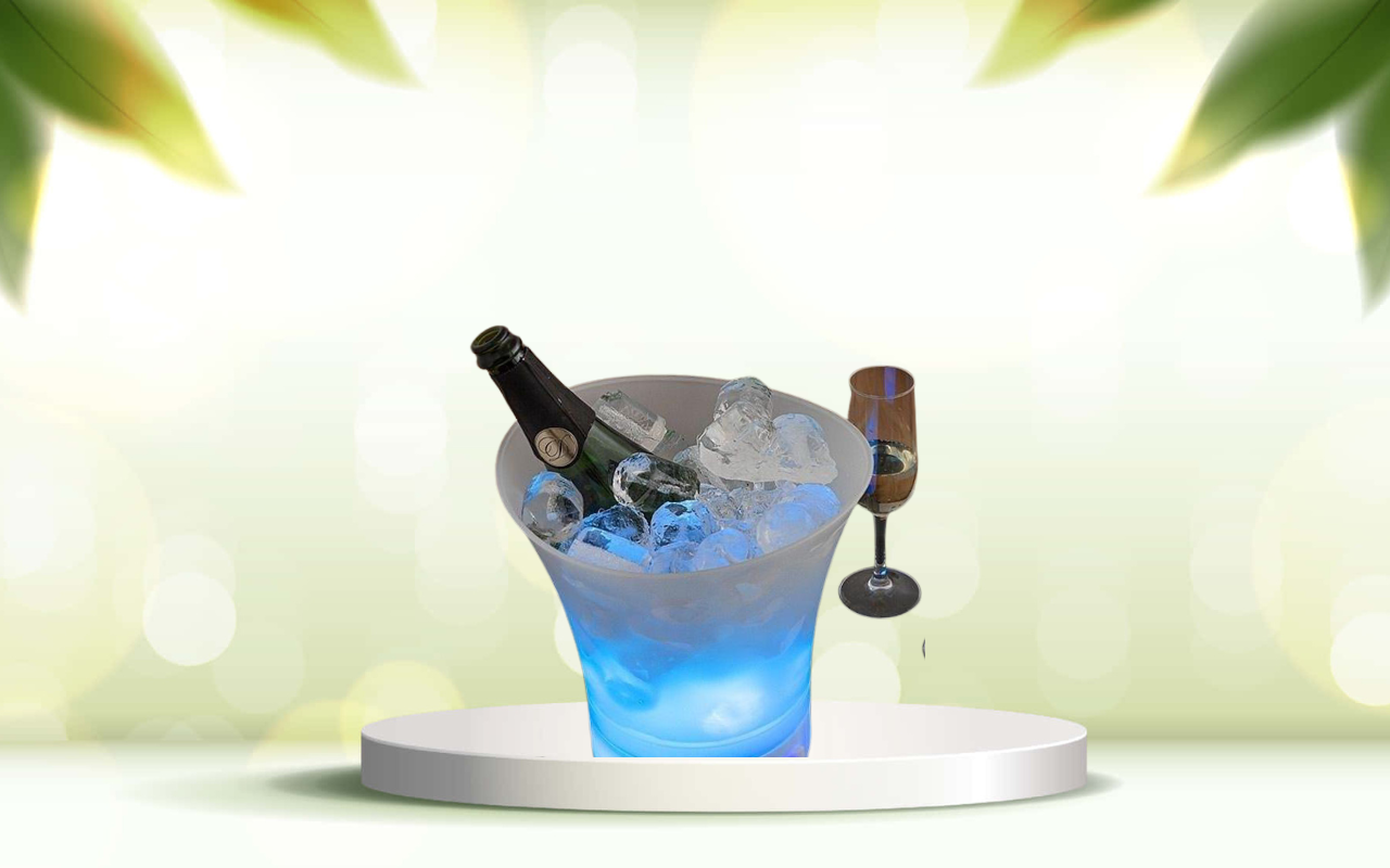 Rendi unica la tua festa con Ice Music Bucket: secchiello LED Bluetooth per champagne
