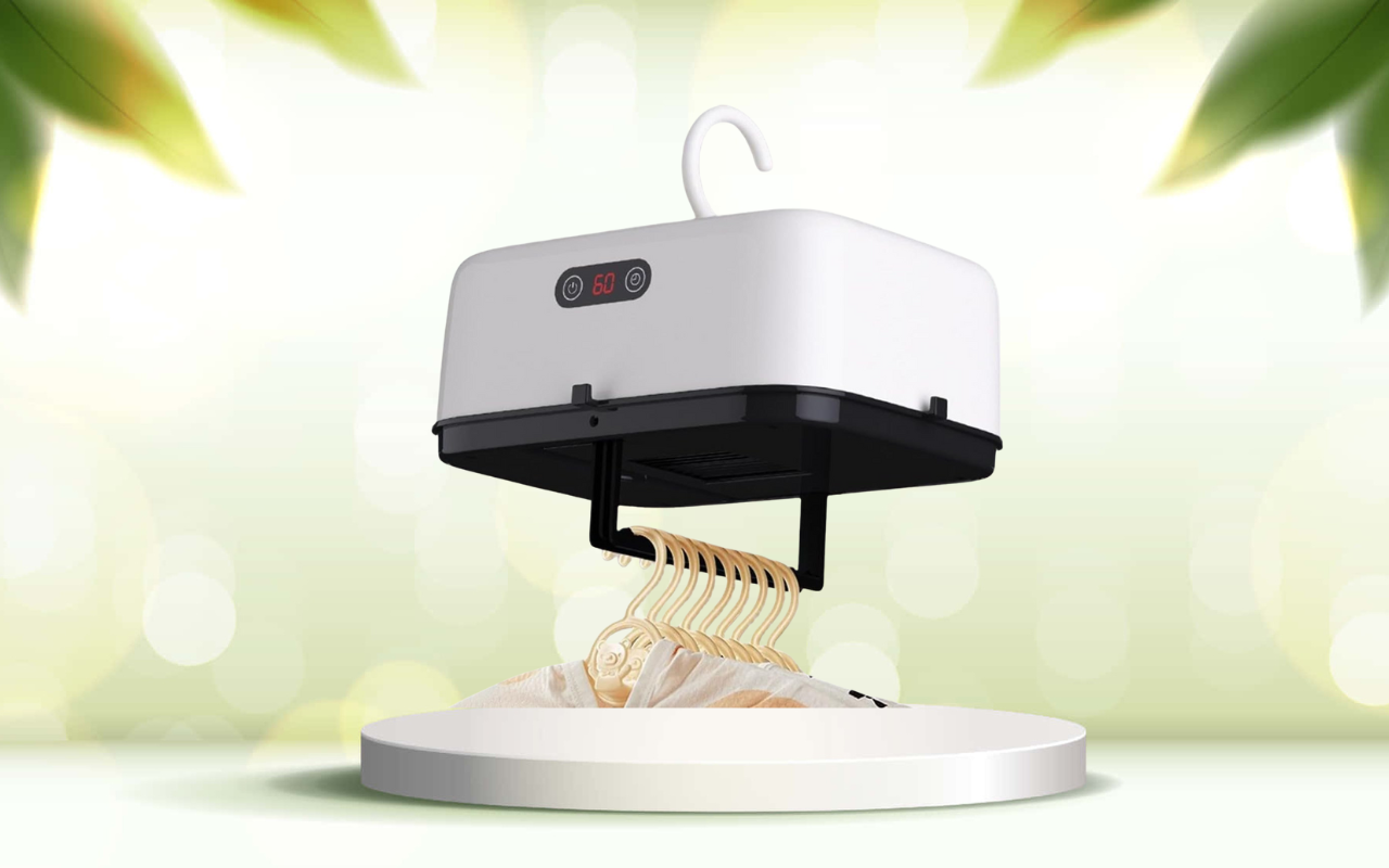 Scopri come asciugare i tuoi capi ovunque con l’asciugatrice portatile salvaspazio